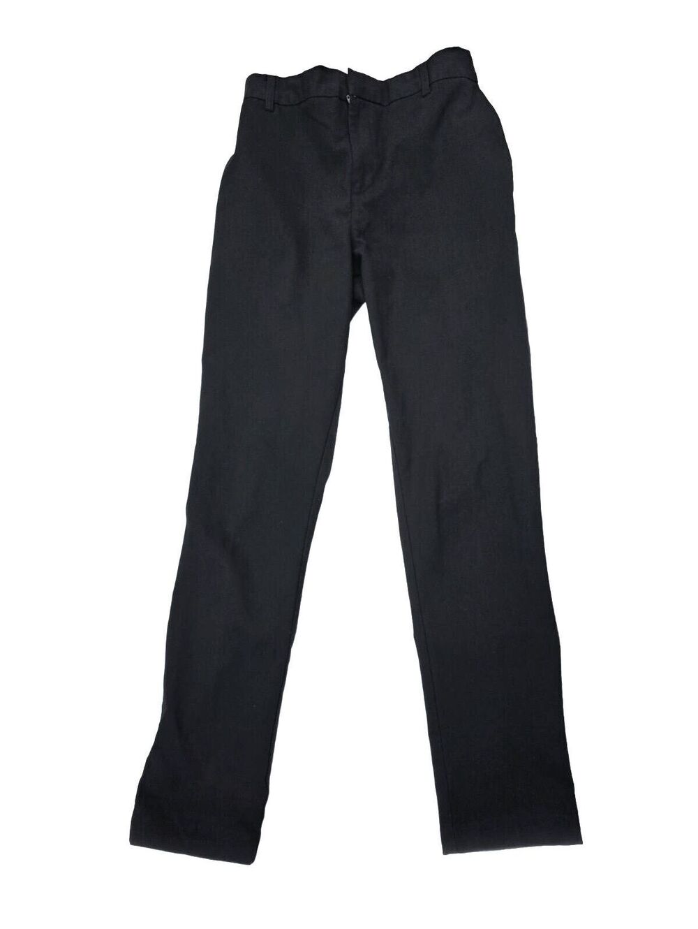 M&S Black Slim Leg Trousers - Adjustable Fits US Women 4 to 12 (Tag: Age 16-17)